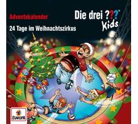 Die Drei ??? Kids Adventskalender - 24 Tage im Weihnachtszirkus (CD)