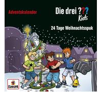 Die drei ??? Kids Adventskalender - 24 Tage Weihnachtsspuk (CD)