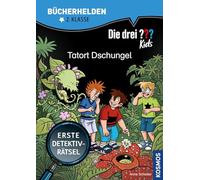 Die drei ??? Kids, Bücherhelden 2. Klasse, Tatort Dschungel: Erste Detektivrätsel, Erstleser Kinder ab 7 Jahre