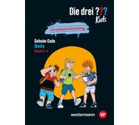 Die drei ??? Kids - Grundschultraining: Geheim-Code Mathe 2-4 (Copertina rigida)