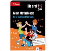 Die drei ??? Kids: Mein Matheblock 2. Klasse: Fit in Mathe mit 100 Tests