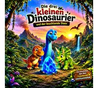 Die drei kleinen Dinosauerier und der leuchtende Stein: aufregende Dinogeschichte für Träumer - Kinderbuch - ab 2 Jahren: 1