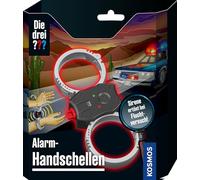 Die DREI Manette di Allarme 632625 di Cosmo, Manette per Bambini per Giocare a Partire dagli 8 Anni in 3 Livelli di Dimensioni, Gadget Detective per Tre Punti interrogativi, Giocattoli