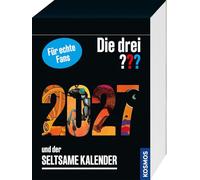 Die drei ??? und der seltsame Kalender 2027: Tagesabreißkalender mit exklusivem Kurz-Krimi und vielen kniffligen Rätseln. Zum Aufstellen oder Aufhängen - ein tolles Geschenk für Fans der Detektive.