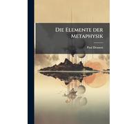 Die Elemente der Metaphysik