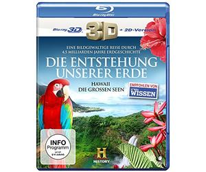 Die Entstehung unserer Erde: Hawaii & Die groÃŸen Seen (History) [3D Blu-ray + 2D Version] [Edizione: Germania]
