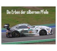 Die Erben der silbernen Pfeile (Tischkalender 2026 DIN A5 quer), CALVENDO Monatskalender: Mercedes-Benz Motorsport Fotos