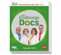 Die Ernährungs-Docs - Gesund durch das Jahr Tagesabreißkalender 2026: Die tägliche Dosis Wissen über gesunde Ernährung: Der Aufstellkalender mit wertvollen Tipps für ihr Wohlbefinden