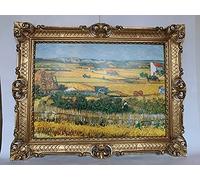 Die Ernte Vincent Van Gogh Va - Stampa artistica da parete con immagine di villaggio 90 x 70 cm
