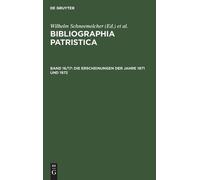 Die Erscheinungen Der Jahre 1971 Und 1972 (Copertina rigida)
