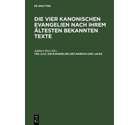 Die Evangelien des Markus und Lukas (Copertina rigida)