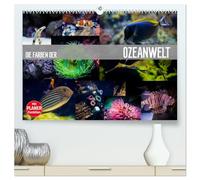 Die Farben der Ozeanwelt (hochwertiger Premium Wandkalender 2026 DIN A2 quer), Kunstdruck in Hochglanz: Die prächtige Unterwasserwelt unserer Meere