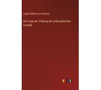 Die Frage der Theilung der philosophischen Facultät