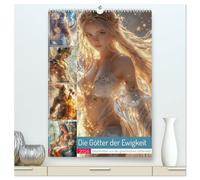 Die Götter der Ewigkeit (hochwertiger Premium Wandkalender 2026 DIN A2 hoch), Kunstdruck in Hochglanz: Die griechischen Götter sind ein faszinierendes Pantheon voller Macht, Leidenschaft und Intrigen.