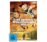 Die große Revolverhelden Box - Barquero, Der gnadenlose Rächer, El Perdido, Wild Bill