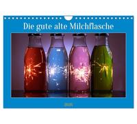 Die gute alte Milchflasche (Wandkalender 2026 DIN A4 quer), CALVENDO Monatskalender: Die Glasflasche für Milch kommt zurück.