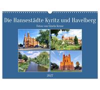 Die Hansestädte Kyritz und Havelberg (Wandkalender 2027 DIN A3 quer), CALVENDO M