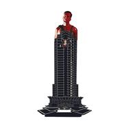 Die Hard Calendario dell'Avvento 2024 - Un calendario natalizio a tema mortale con uomini che cadono; un ornamento da tavolo in legno per bambini.