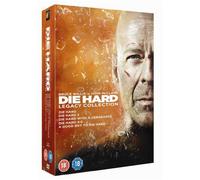 Die Hard Complete Films 1, 2, 3, 4, 5 pellicole [6 Dischi] Set di scatole da collezione DVD: Die Hard / Die Harder / Die Hard with a vendetta / Die Hard 4. 0 / A Good Day to Die Hard + Extra
