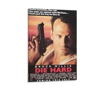 Die Hard Poster - Poster iconico thriller d'azione su un poliziotto solitario che combatte i terroristi in un grattacielo (7), decorazione per la casa, stampa artistica da appendere alla parete