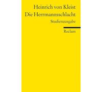 Die Herrmannsschlacht: Ein Drama. Studienausgabe: 18834