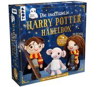 Die inoffizielle Harry Potter Häkelbox. Mit Anleitungsbuch und Material: Komplettes Häkelset mit Zauberstab-Nadel - zaubere 14 Figuren, Kreaturen & Accessoires aus der magischen Zauberschule