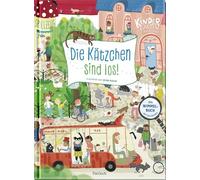 Die Kätzchen sind los!: Ein Wimmelbuch mit Geschichte | Katzen-Wimmelbuch für Kinder ab 4 Jahren mit spannender Geschichte
