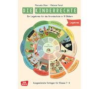 Die Kinderrechte. Ein Legekreis für die Grundschule in 10 Bildern: Ausgestanzte Vorlagen für Klasse 1 bis 4. Legematerial zu Demokratie, Partizipation und den 10 wichtigsten Kinderrechten