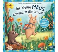 Die kleine Maus kommt in die Schule - mit fünf echten Briefen zum Schulstart: Freundliche Vorlesegeschichte zur Einschulung