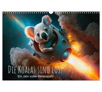 Die Koalas sind los Ein Jahr voller Bärenspaß (Wandkalender 2027 DIN A3 quer),