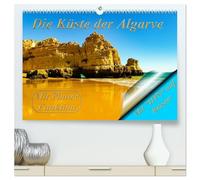 Die Küste der Algarve (hochwertiger Premium Wandkalender 2026 DIN A2 quer), Kunstdruck in Hochglanz: Traumhafte Küstenlandschaft in Portugal