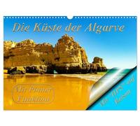 Die Küste der Algarve (Wandkalender 2026 DIN A3 quer), CALVENDO Monatskalender: Traumhafte Küstenlandschaft in Portugal