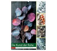 Die Kunst der Ruhe (Wandkalender 2027 DIN A2 hoch), CALVENDO Monatskalender: Hochwertige Eukalyptus-Fotografie trifft auf minimalistisches Design - ein moderner Kalender für natürliche Wohnästhetik.