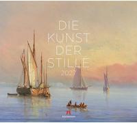 Die Kunst der Stille Kalender 2027: Beruhigender Kunst-Kalender im großen Querformat (54x48 cm) | Impressionismus, künstlerischer Minimalismus