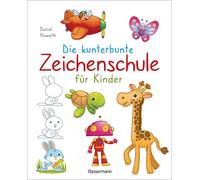 Die kunterbunte Zeichenschule für Kinder. Zeichnen lernen ab 4 Jahren: Über 70 Tiere zeichnen. Auch für kleine Kawaii und Manga Fans