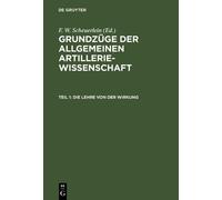 Die Lehre von der Wirkung (Copertina rigida)