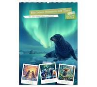 Die leisen Stimmen der Tiere (Wandkalender 2027 DIN A2 hoch), CALVENDO Monatskalender: Ein Jahr voller einzigartiger Tierporträts, die die Vielfalt, ... der Natur auf berührende Weise zeigen.
