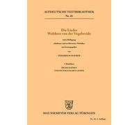 Die Lieder Walthers von der Vogelweide (Tascabile) Altdeutsche Textbibliothek