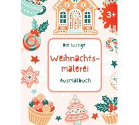 Die lustige Weihnachtsmalerei Ausmalbuch