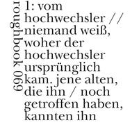 die mappe hochwechsler: 150 gedichte von der kalten alp: 069