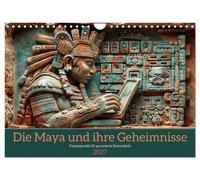 Die Maya und ihre Geheimnisse (Wandkalender 2027 DIN A4 quer), CALVENDO Monatska