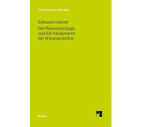 Die Phänomenologie und die Fundamente der Wissenschaften: 393