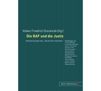 Die RAF Und Die Justiz (Tascabile)