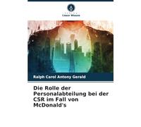 Die Rolle der Personalabteilung bei der CSR im Fall von McDonald's