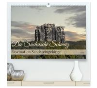 Die Sächsische Schweiz / Faszination Sandsteingebirge (hochwertiger Premium Wandkalender 2026 DIN A2 quer), Kunstdruck in Hochglanz: Eine einzigartige Fotosammlung aus dem Elbsandsteingebirge