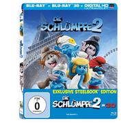 Die Schlümpfe 2 - 3D + 2D (2 Blu-rays) SteelBook mit Lenticular