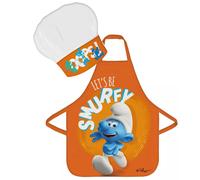 Die Schlümpfe Grembiule da Cucina Grembiule Torna Set 2-Teilig S-1663