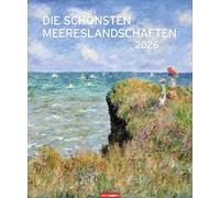 Die schönsten Meereslandschaften Kalender 2026: Der Sehnsuchtsort Meer dargestellt in großartigen Kunstwerken. Jahres-Wandkalender 2026 im Format 46 x 55 cm.