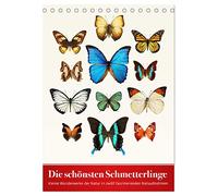 Die schönsten Schmetterlinge (Tischkalender 2026 DIN A5 hoch), CALVENDO Monatskalender: Kleine Wunderwerke der Natur in zwölf faszinierenden Nahaufnahmen