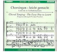 Joseph Haydn Die Schöpfung Hob.XXI:2, Chorstimme Bass (CD)